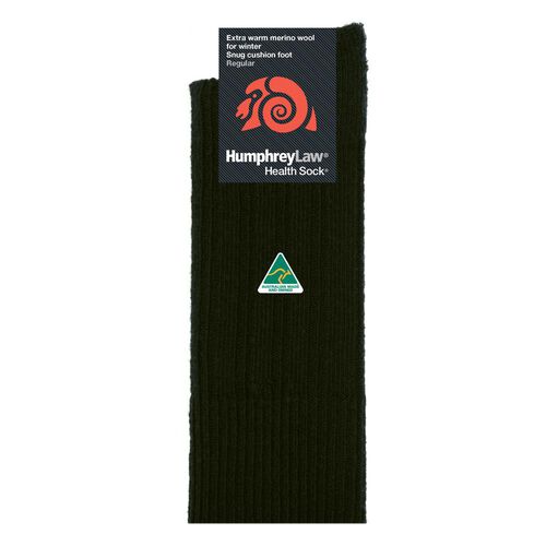 Humphrey Law Winter Merino No Tight Elastic Top Health Socks